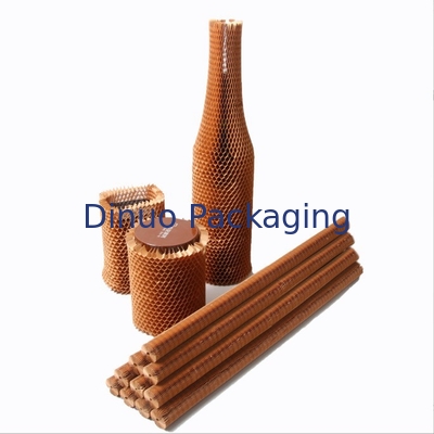 Giấy cấu trúc tổ ong bảo vệ chống sốc cho hậu cần Bao bì gốm rượu vang đỏ