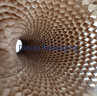 Thân thiện với môi trường thân thiện với môi trường Túi giấy tổ ong Kraft Vỏ chai Đệm bảo vệ