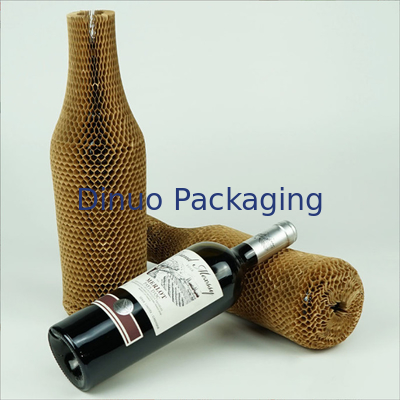 Vật liệu thân thiện với môi trường Gói tổ ong cuộn giấy kraft cho các sản phẩm quà tặng dễ vỡ