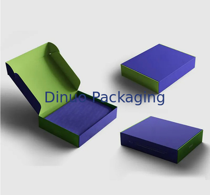 Logo in UV Hộp giấy kraft với giấy thẻ vàng Màu tùy chỉnh