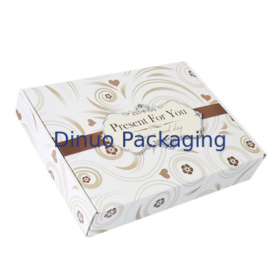 Hộp giấy ngăn kéo máy bay Matt Lamination Hộp quà tặng màu thẻ trắng