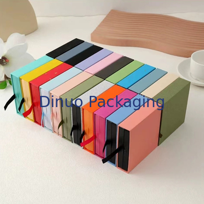 Hộp giấy in tùy chỉnh có thể tái chế Hộp quà tặng ngăn kéo giấy Varnishing