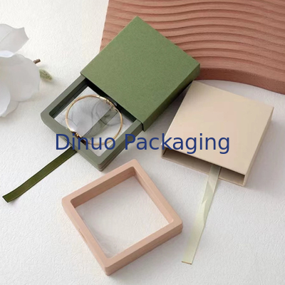Hộp giấy in tùy chỉnh có thể tái chế Hộp quà tặng ngăn kéo giấy Varnishing