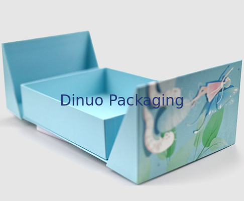 Hộp quà tặng đôi cửa vỏ sò Bộ trang điểm chăm sóc da tùy chỉnh Hộp giấy