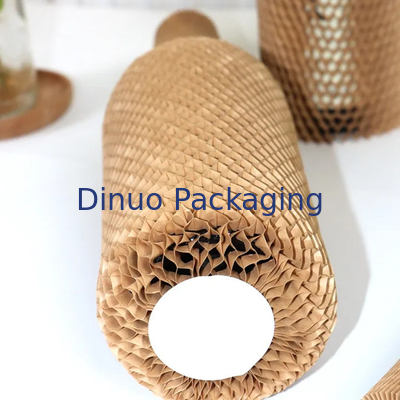 Giấy đóng gói tổ ong có thể phân hủy để cuộn giấy bọc đệm rượu