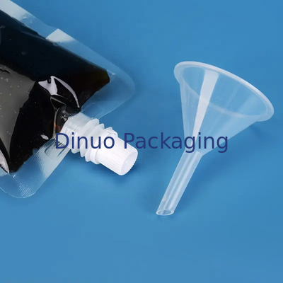 In ống đồng tùy chỉnh Đứng lên túi chất lỏng Túi đựng nước uống trong suốt