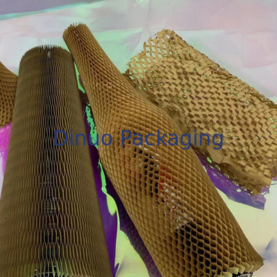Thân thiện với môi trường thân thiện với môi trường Túi giấy tổ ong Kraft Vỏ chai Đệm bảo vệ