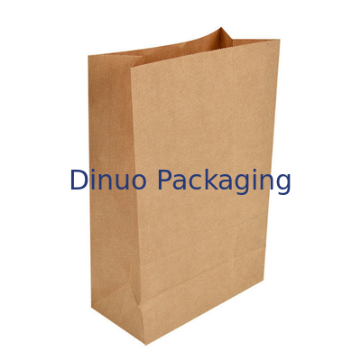 In logo tùy chỉnh Bao bì thực phẩm Deli Takeaway Bánh mì Túi giấy Kraft