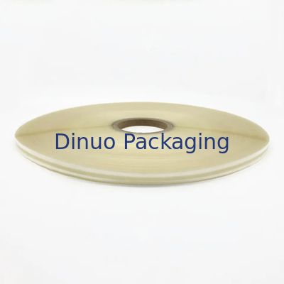 Glassine Double Sided HDPE Film Release Liner Paper Băng niêm phong túi có thể tháo rời