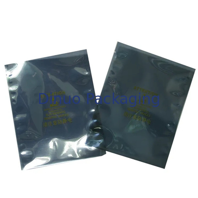 Logo tùy chỉnh được in Túi che chắn ESD Kim loại Polyester / Polyetylen / Polypropylen