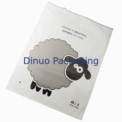 Bao bì CPE tái chế túi CPE/PVC/PE Ziplock túi quần áo 17 X 20cm
