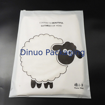 Bao bì CPE tái chế túi CPE/PVC/PE Ziplock túi quần áo 17 X 20cm