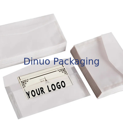 Phong bì giấy sáp tự phân hủy sinh học có thể phân hủy sinh học với logo tùy chỉnh