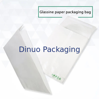 Logo tùy chỉnh Túi giấy Glassine Túi giấy mờ có thể phân hủy sinh học