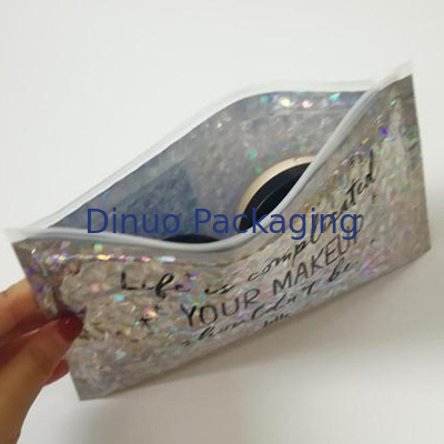 Đệm PVC Zipper Bubble Bag Cosmetic Bubble Mailer Ziplock Pouch