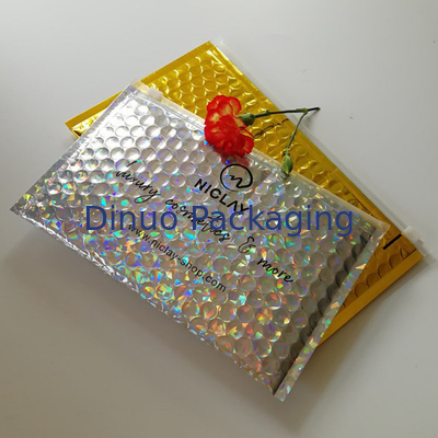 Đệm PVC Zipper Bubble Bag Cosmetic Bubble Mailer Ziplock Pouch
