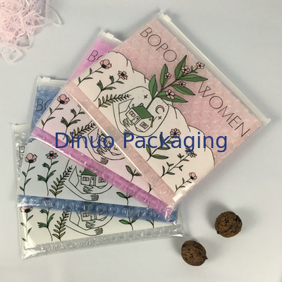 0.05 - 0.2mm Độ dày túi bong bóng zipper với in Gravure