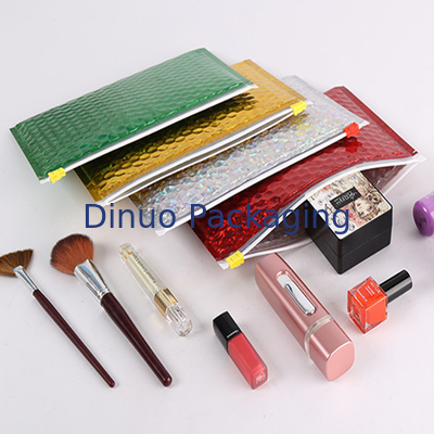 PVC nhựa khóa khóa zip túi bong bóng rõ ràng bong bóng zipper túi gửi thư