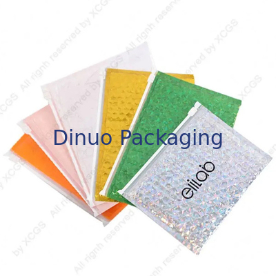 PVC nhựa khóa khóa zip túi bong bóng rõ ràng bong bóng zipper túi gửi thư