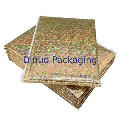 Chất nổ chống chấn động Zipper túi bong bóng gửi thư Logo vận chuyển tùy chỉnh túi đệm phong bì