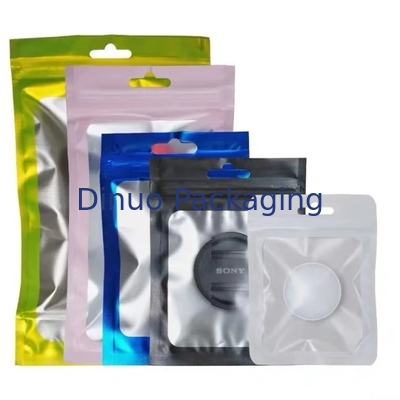 Tùy chỉnh CPE PE Transparent Frosted Plastic Zip Lock Bag Mini Zip Pocket