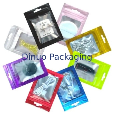 Tùy chỉnh CPE PE Transparent Frosted Plastic Zip Lock Bag Mini Zip Pocket