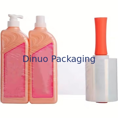 Blue Stretch And Shrink Film Width 20cm / 50cm / 100cm Được thiết kế với tay cầm nhựa