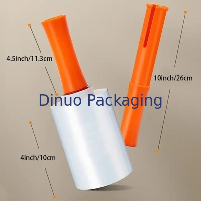 Blue Stretch And Shrink Film Width 20cm / 50cm / 100cm Được thiết kế với tay cầm nhựa