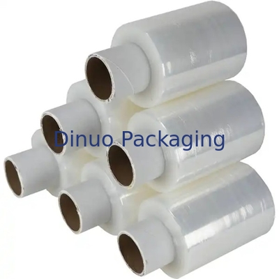 LLDPE Red Stretch And Shrink Film 0.012mm Được thiết kế với tay cầm nhựa