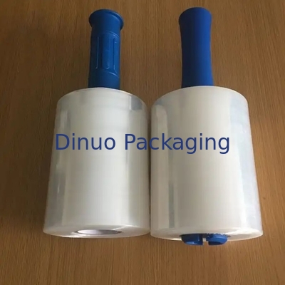 Bộ phim kéo dài và thu hẹp LLDPE màu trắng có thể tùy chỉnh được thiết kế với tay cầm nhựa