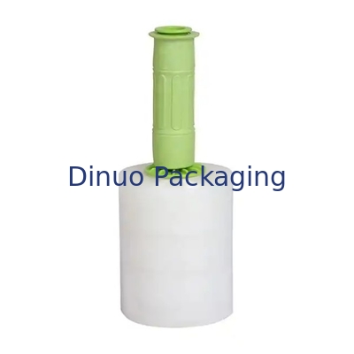 Bộ phim kéo dài và thu hẹp LLDPE màu trắng có thể tùy chỉnh được thiết kế với tay cầm nhựa