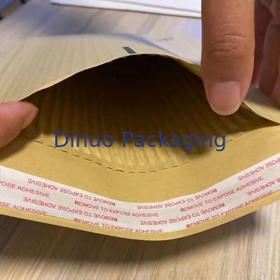 Ưu tiên Honeycomb đệm lốp Poly Mailer Gấp gạc Chiếc phong bì vận chuyển Kraft giấy bong bóng túi thư