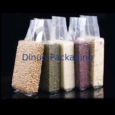 Thùng hút bụi trong suốt tùy chỉnh với các loại in hạt tái chế bề mặt Offset cho sử dụng công nghiệp thực phẩm
