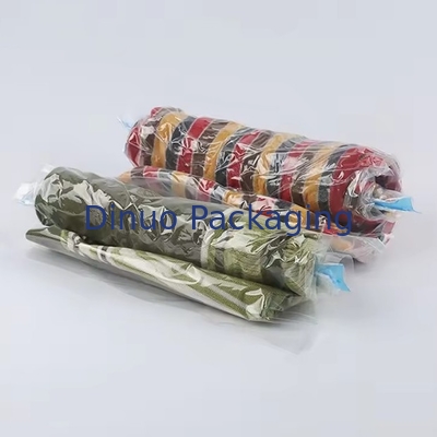 Tay nhấn du lịch túi lưu trữ chân không Cuộn lên túi không gian chân không