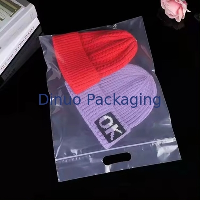 In tùy chỉnh túi nhựa ziplock có thể khóa lại thân thiện với môi trường với tay cầm