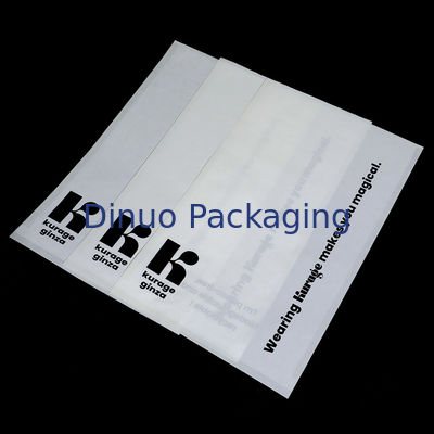 Các túi cellophane trong suốt 100% tùy chỉnh với kết cấu cao và độ dày 35 hoặc 50gsm cho bao bì quần áo