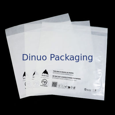 Các túi cellophane trong suốt 100% tùy chỉnh với kết cấu cao và độ dày 35 hoặc 50gsm cho bao bì quần áo