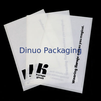 Các túi cellophane trong suốt 100% tùy chỉnh với kết cấu cao và độ dày 35 hoặc 50gsm cho bao bì quần áo