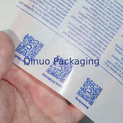 FSC chứng nhận giấy kính bìa tái chế lựa chọn có ý thức môi trường một mặt bán minh bạch một mặt 100% minh bạch