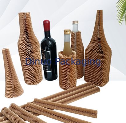 Túi giấy tổ ong có thể phân hủy cho bao bì mỹ phẩm chai thủy tinh