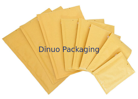 60gm đến 180gm Kraft Cushion Bubble Mailers Featuring 3 đến 4mm Thickness Heavy Duty Padded Envelopes Lý tưởng cho vận chuyển