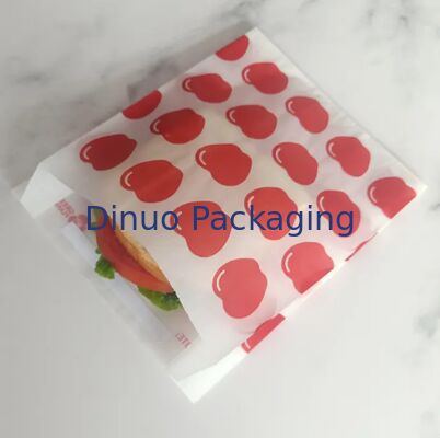 Bao bì giấy thủy tinh chất lượng cao Bảo vệ thực phẩm Biodegradable chống mỡ Bao bì xuyên suốt cho bao bì thực phẩm