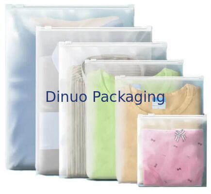 Túi nhựa có thể thắt lại chống nước CPE Zipper pouch Plastic storage pouch For cosmetic electronic accessories Packaging
