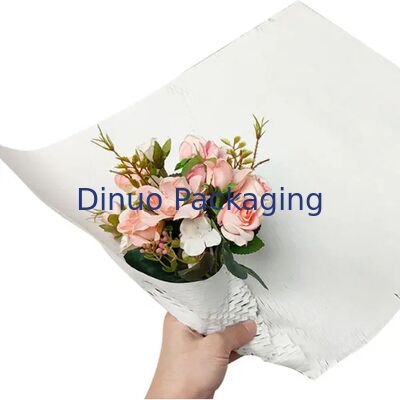 Môi trường thân thiện Biodegradable Kraft Honeycomb sleeve cho hoa quà bao bì bao bì