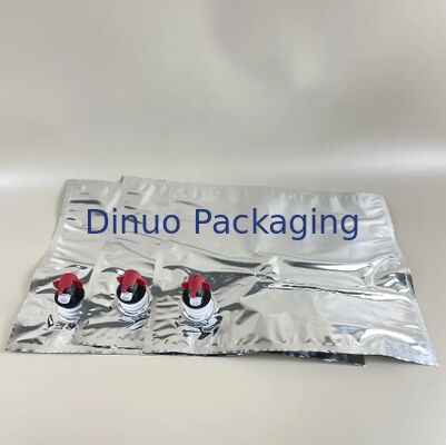 Thùng cao cấp trong hộp túi chất lỏng chất lượng thực phẩm chống rò rỉ nhôm rõ ràng cho lưu trữ chất lỏng