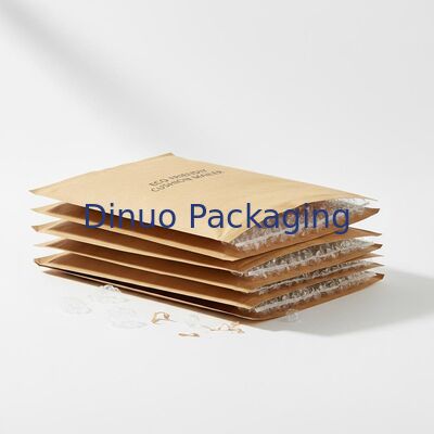 Kích thước tiêu chuẩn 7 Kraft Cushion Bubble Mailers Giải pháp đóng gói thân thiện với môi trường bền vững cung cấp đệm cho các nhu cầu vận chuyển khác nhau