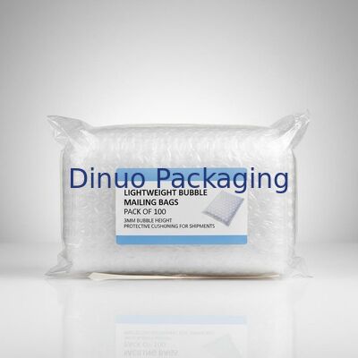 túi thư bong bóng nhẹ gói 100 được thiết kế với chiều cao bong bóng 3mm cung cấp đệm bảo vệ cho các lô hàng