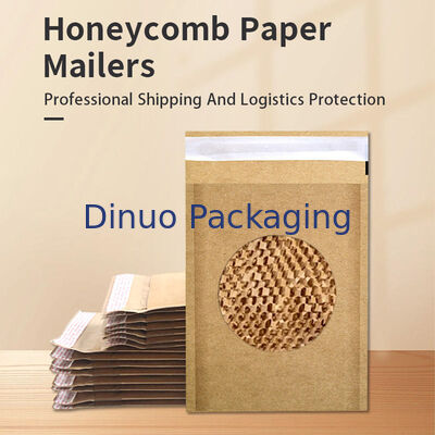 Giấy nhẹ có đệm thư Túi giấy tổ ong đáp ứng các tiêu chuẩn của USPS và hãng vận chuyển hoàn hảo cho việc đóng gói an toàn