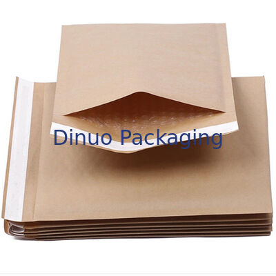 Giấy gợn sóng 45 Giấy GSM Bubble Mailer In tùy chỉnh Tùy chọn đóng gói thân thiện với môi trường để vận chuyển và xử lý an toàn