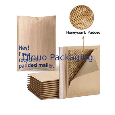 Máy gửi thư bìa giấy kraft có thể phân hủy 100% có thể phân hủy sinh học